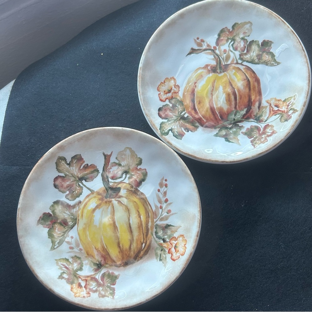Pier 1 Harvest Blessings Earthenware Plate